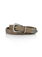 YAYA Yaya - Studded Leather Belt
