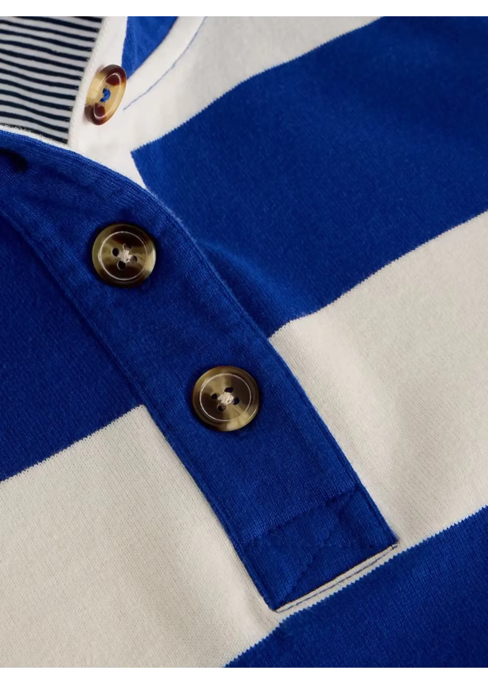 White Stuff Femme White Stuff - Bobby Button Stripe Sweat