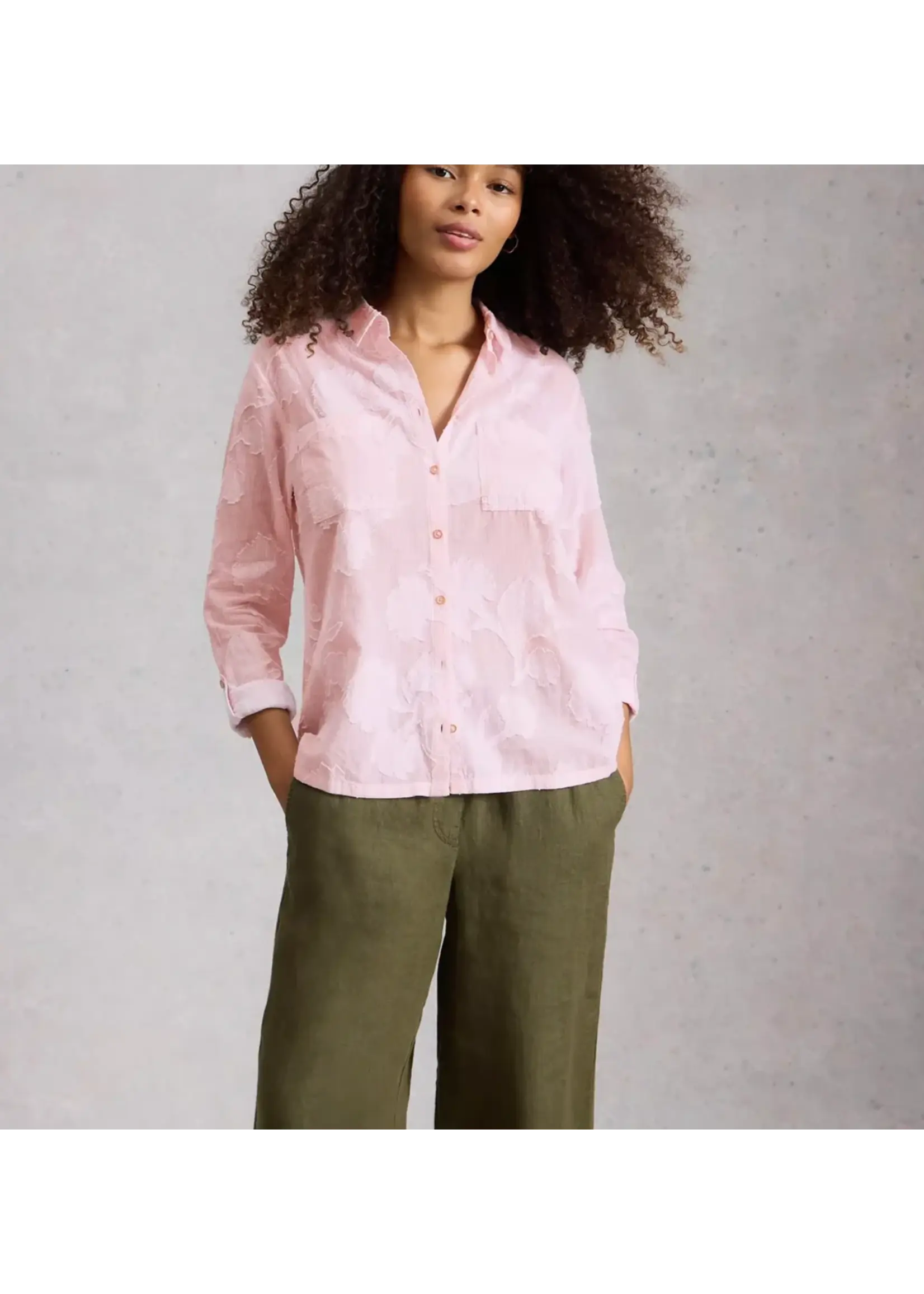 White Stuff Femme White Stuff - Sophie Jacquard Shirt