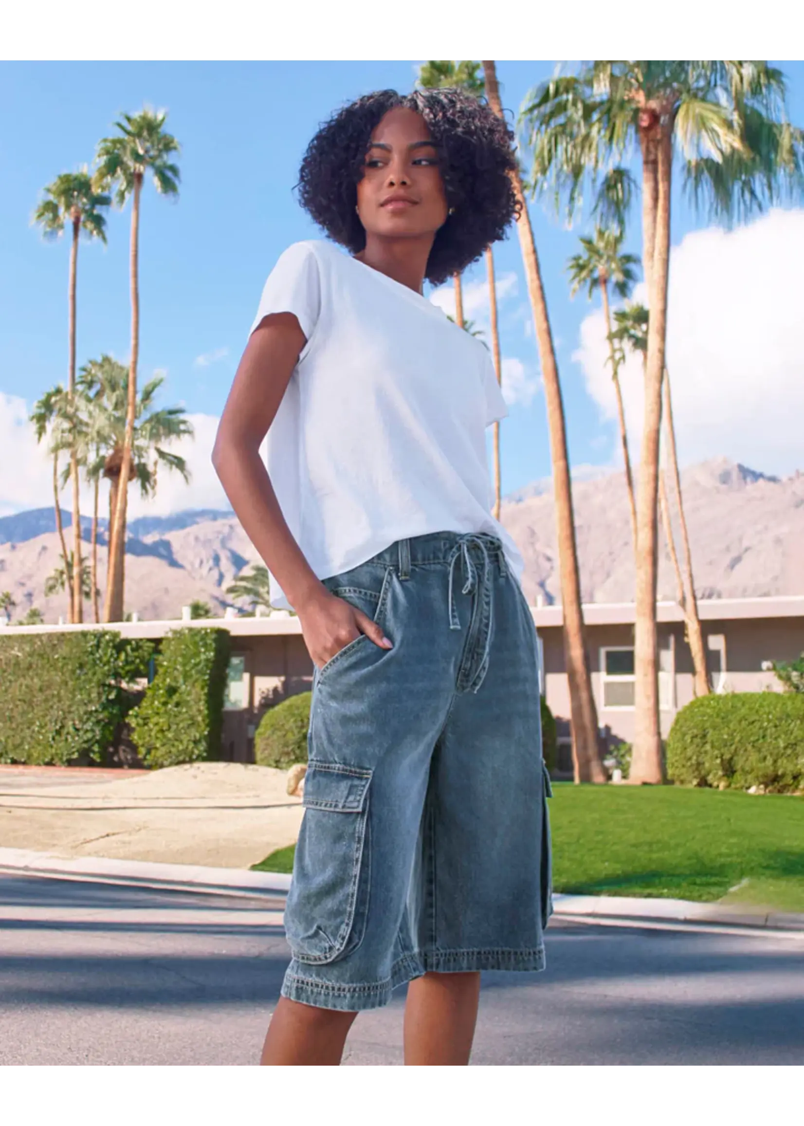 Splendid Splendid  - Lounge Denim Cargo Short