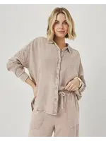 Splendid Splendid - Ava Gauze Button Down
