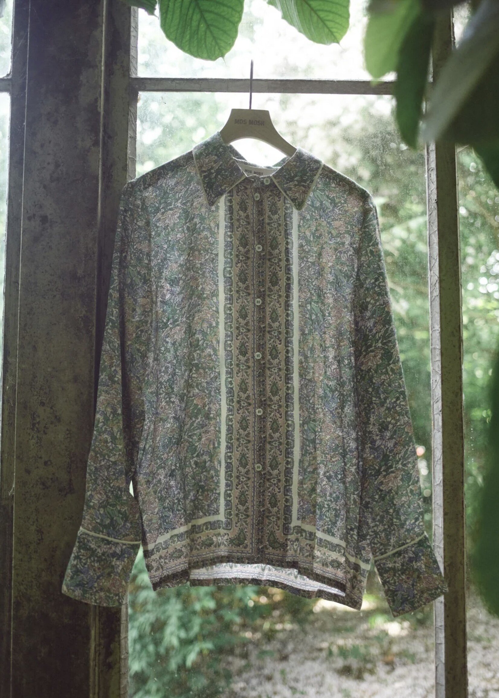 Mos Mosh Mos Mosh - Kana Flowish Orchid Shirt