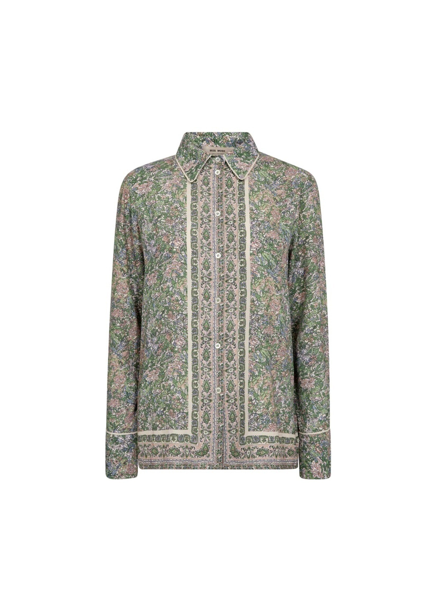 Mos Mosh Mos Mosh - Kana Flowish Orchid Shirt