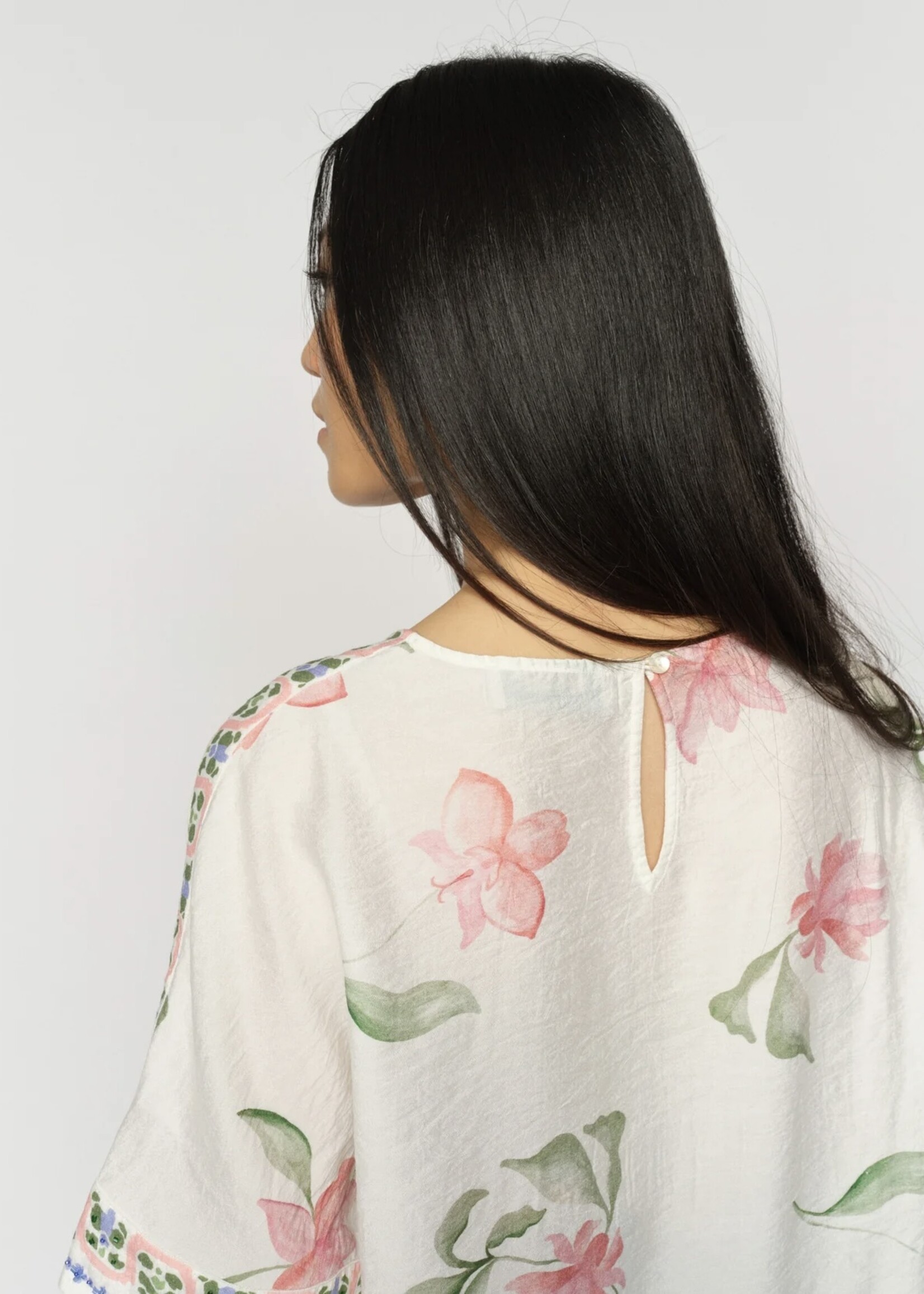 Mos Mosh Mos Mosh - Palma Big Orchid Blouse