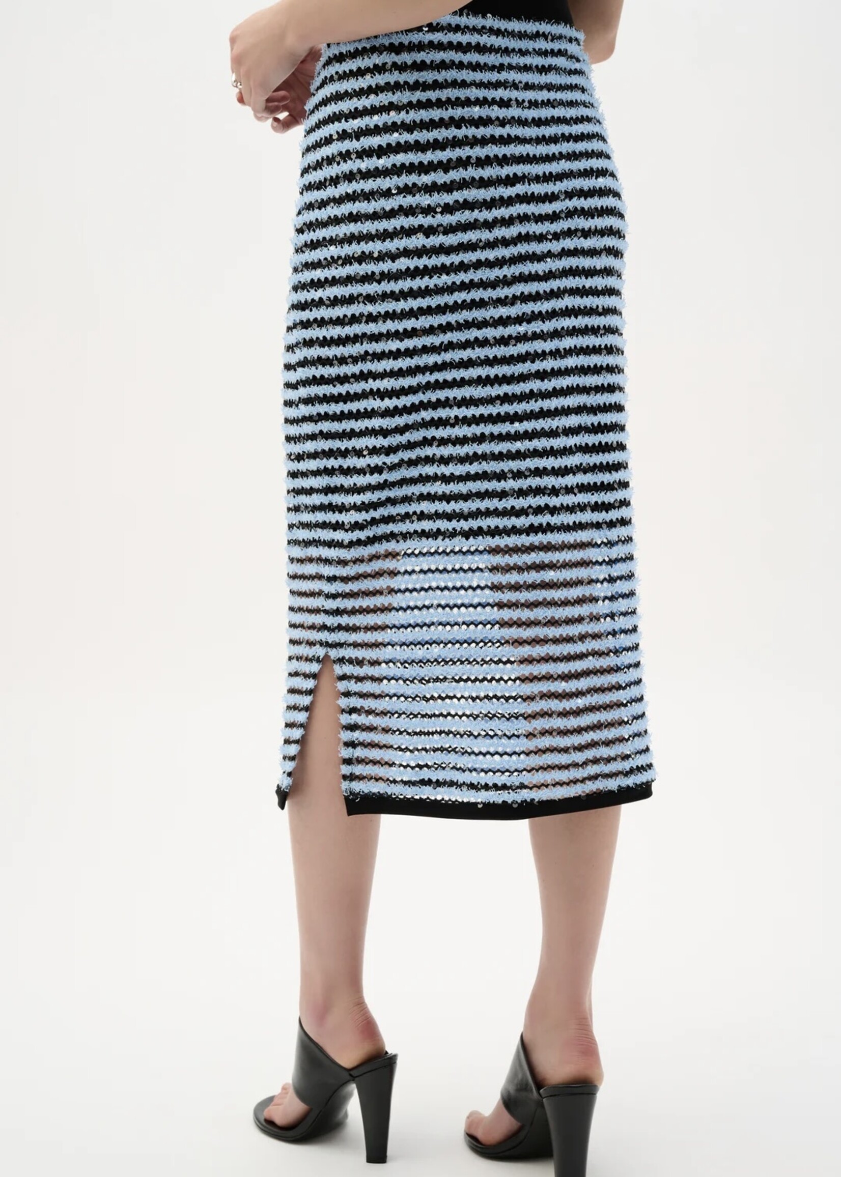 Joseph Ribkoff Joseph Ribkoff - Sheer Slit Midi Skirt Style 262146