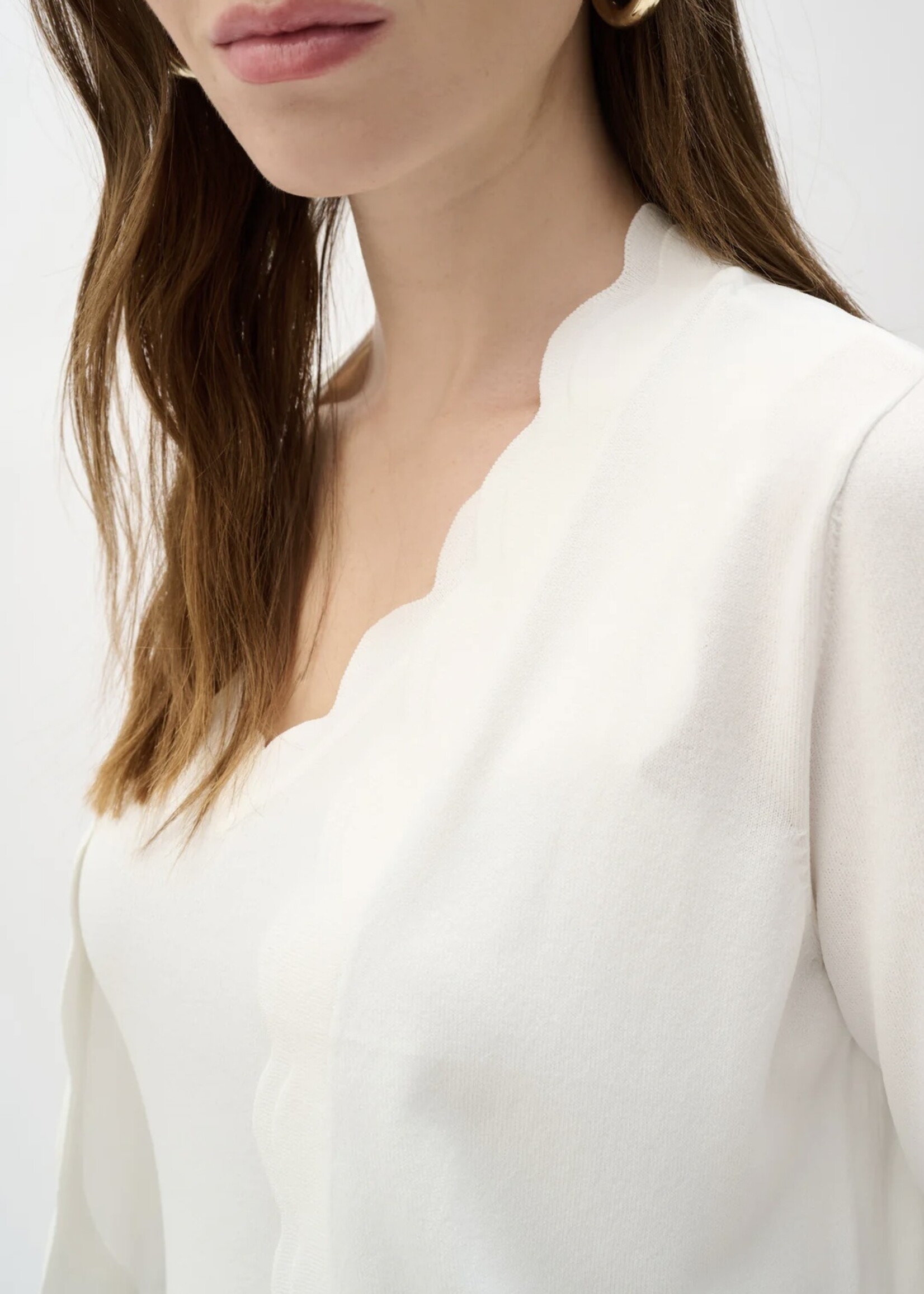 Joseph Ribkoff Joseph Ribkoff - Open-front Scalloped Cardigan Style 262923