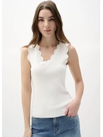 Joseph Ribkoff Joseph Ribkoff - V-neck Scalloped Tank Style 262924