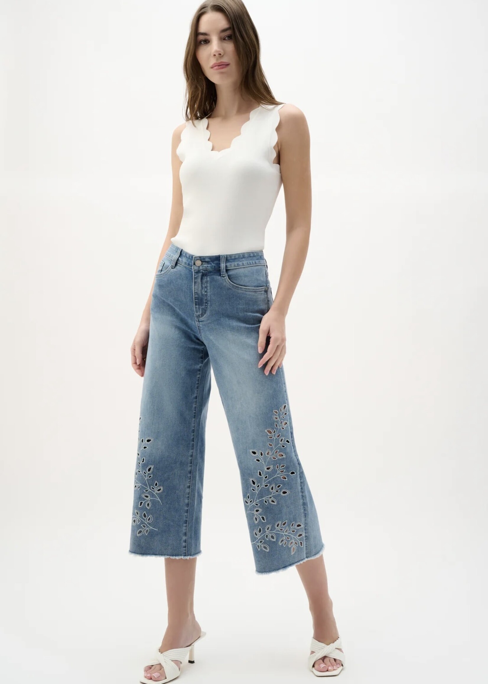 Joseph Ribkoff Joseph Ribkoff - V-neck Scalloped Tank Style 262924