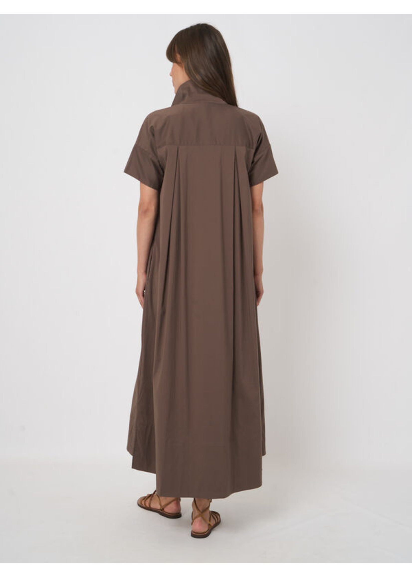 Repeat Repeat - Women’s Stretch Poplin A-Line Dress