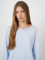 Repeat Repeat - Superfine Cotton Boat-Neck Sweater
