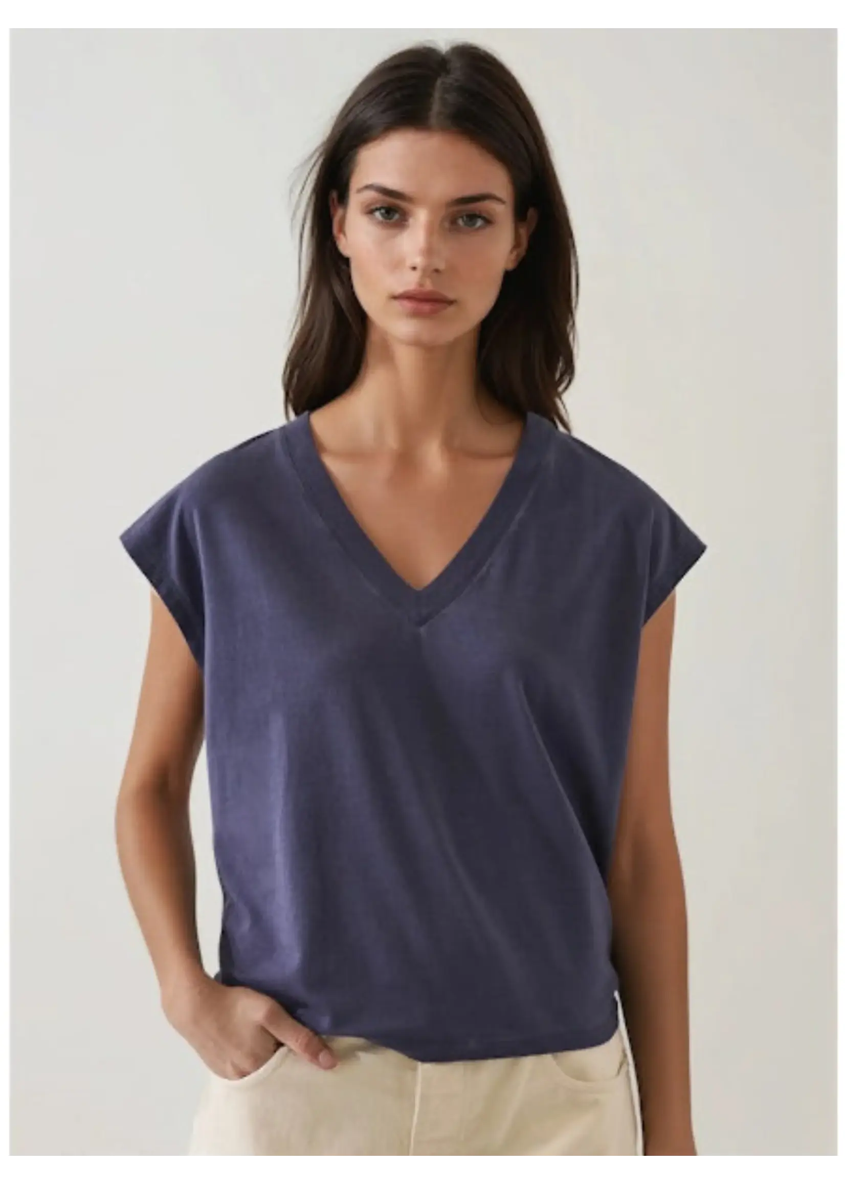 Patrick Assaraf Patrick Assaraf - Iconic Sublime Vneck Dolman Tee