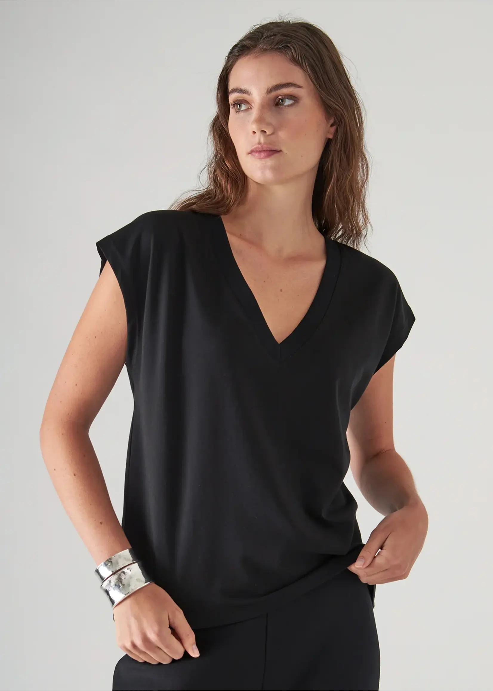 Patrick Assaraf Patrick Assaraf - Iconic Vneck Dolman Tee