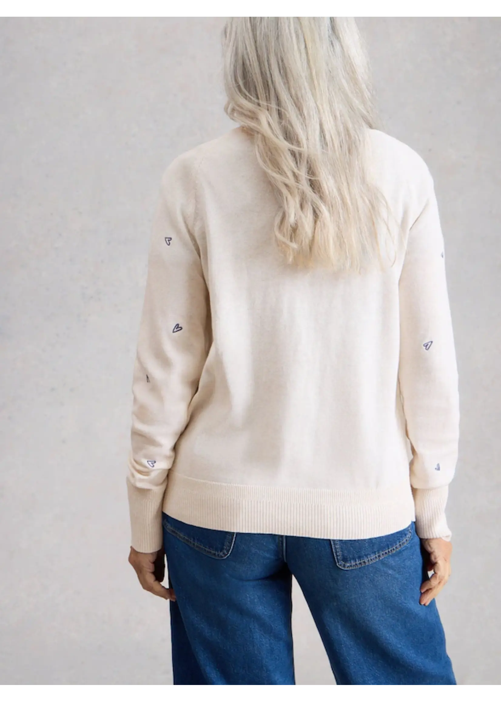 White Stuff Femme White Stuff - Lulu Embroidered Cardi