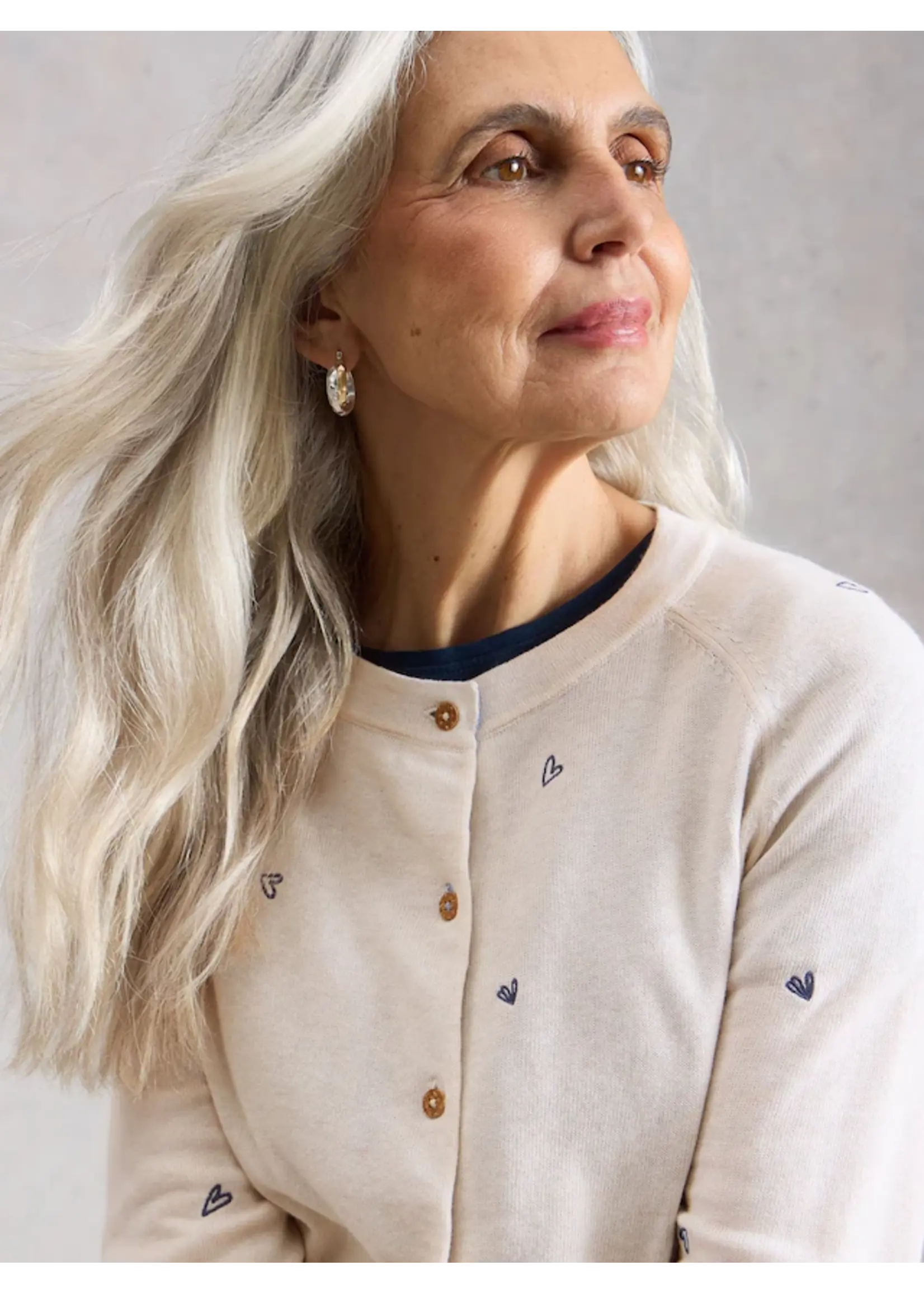 White Stuff Femme White Stuff - Lulu Embroidered Cardi