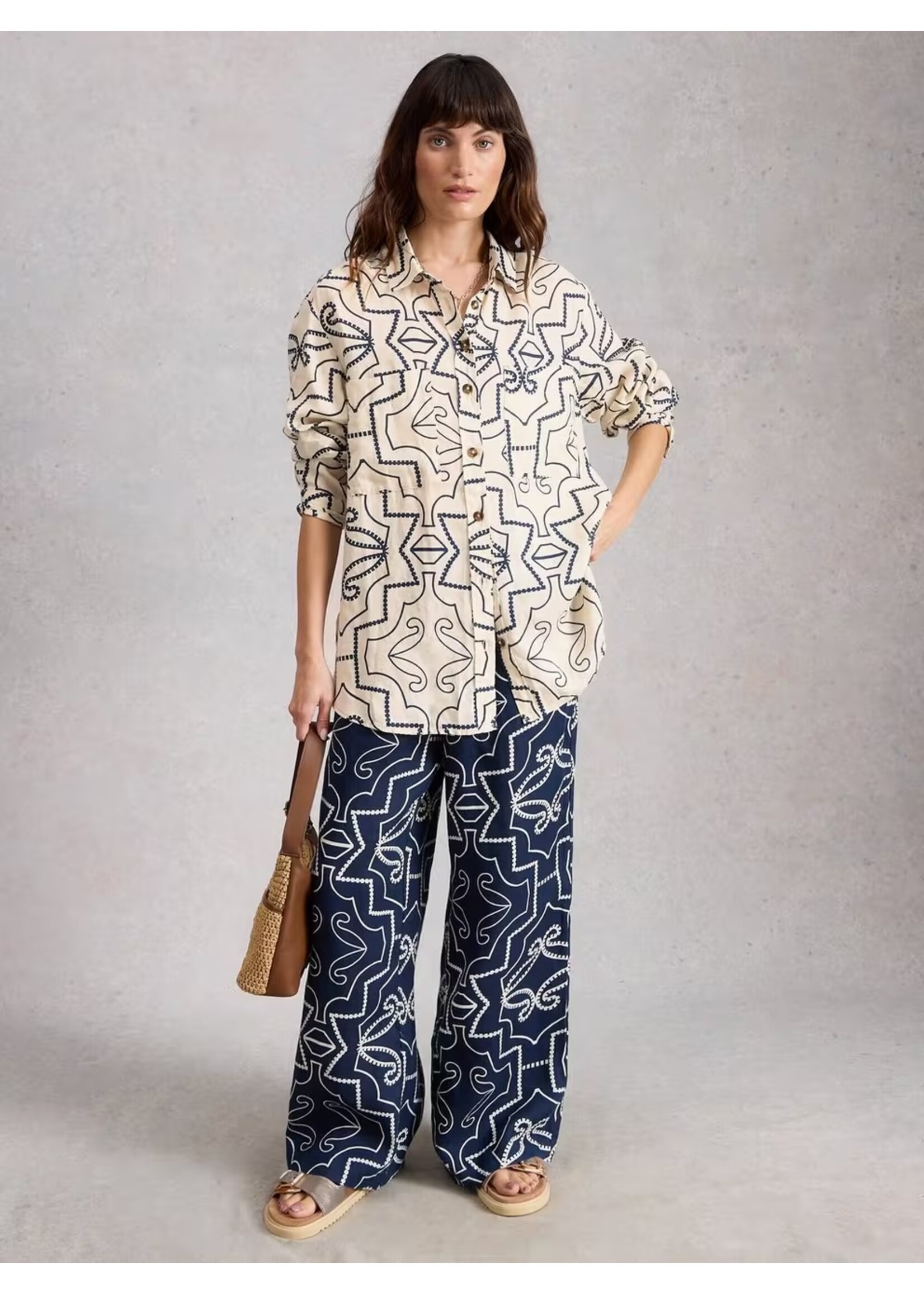 White Stuff Femme White Stuff - Lydia Linen Shirt