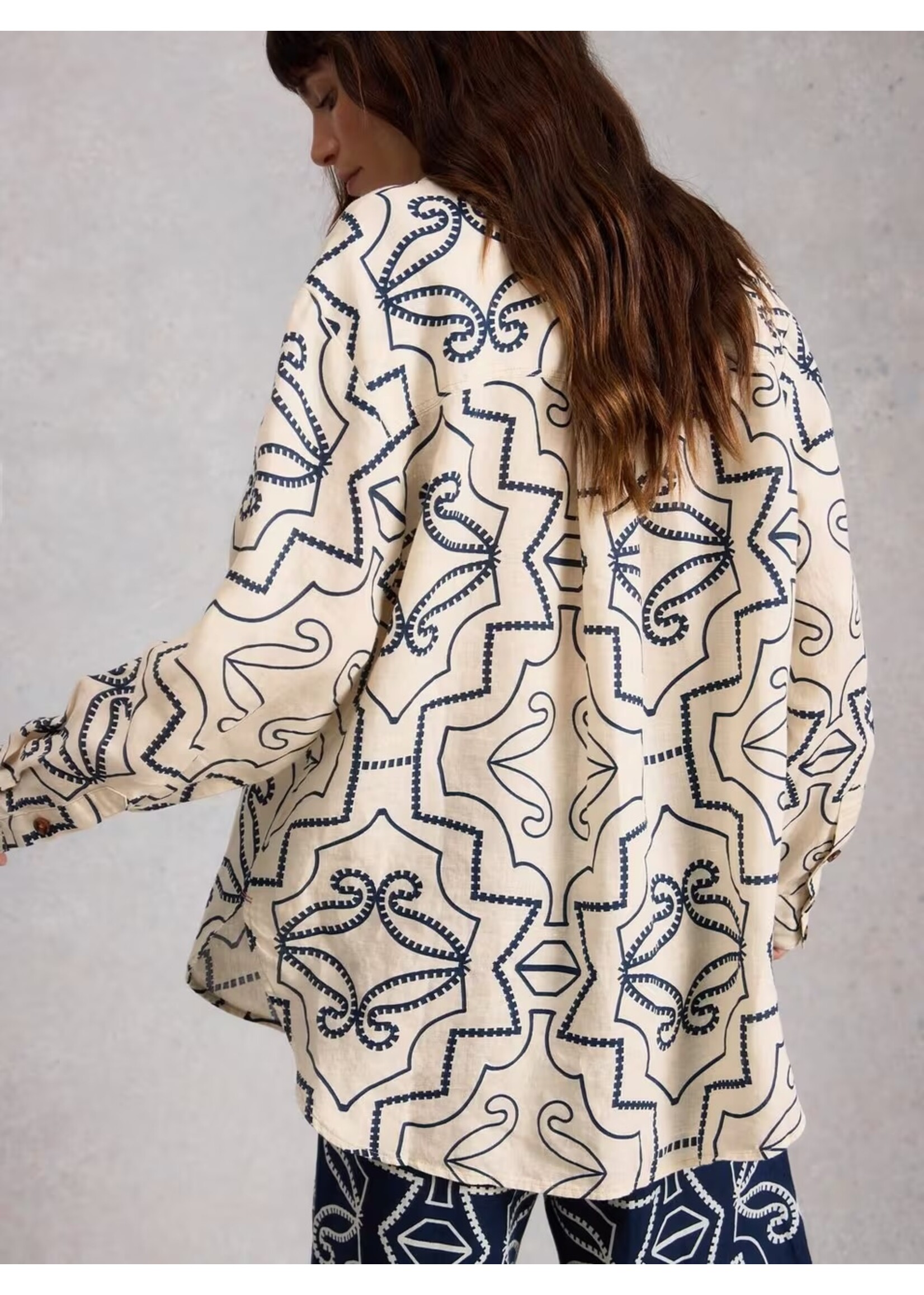 White Stuff Femme White Stuff - Lydia Linen Shirt