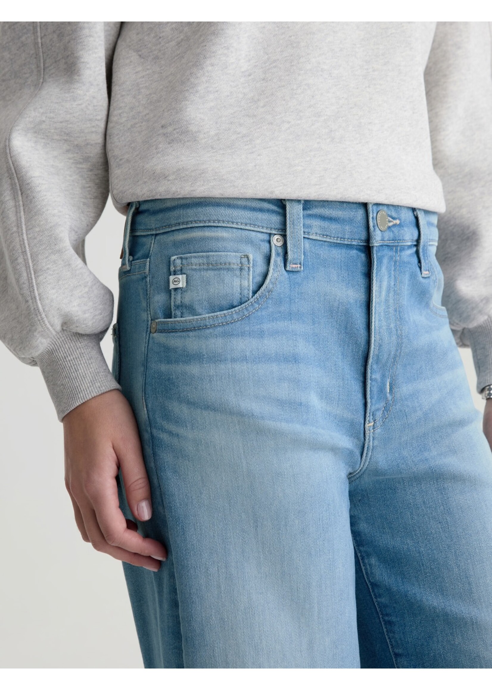 AG AG - Saige Wide Leg Crop