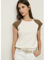 Yerse Yerse - T-shirt with Contrast