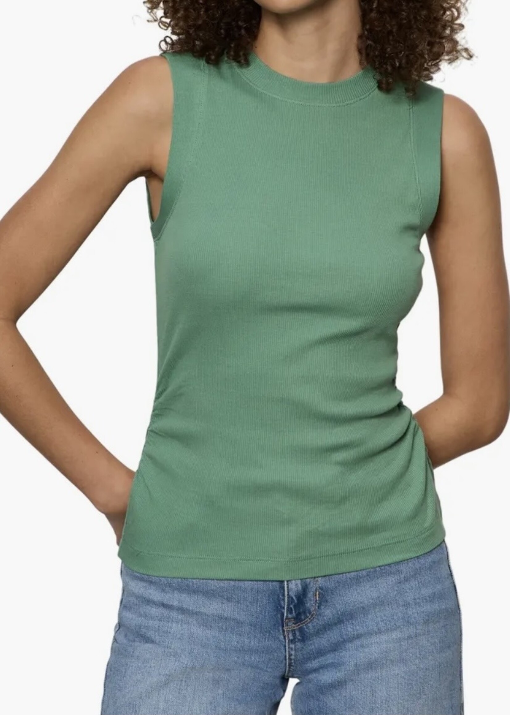 Sanctuary Sanctuary - Ribbed Ruched Tank