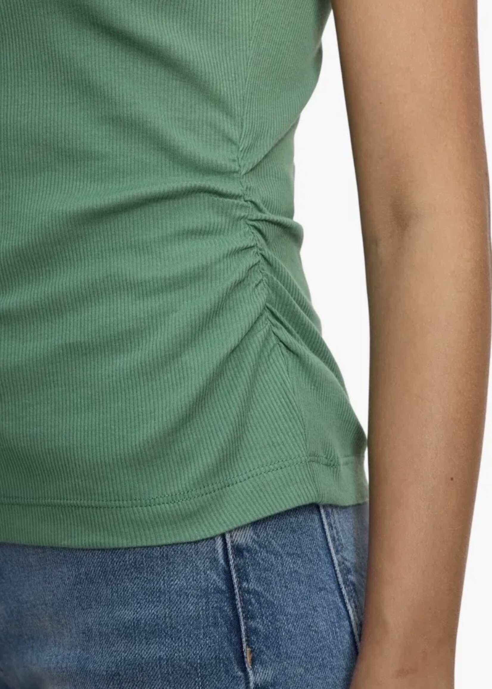 Sanctuary Sanctuary - Ribbed Ruched Tank