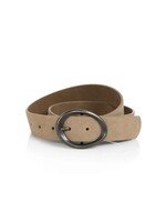YAYA Yaya -  Suede Belt with Metal Buckle