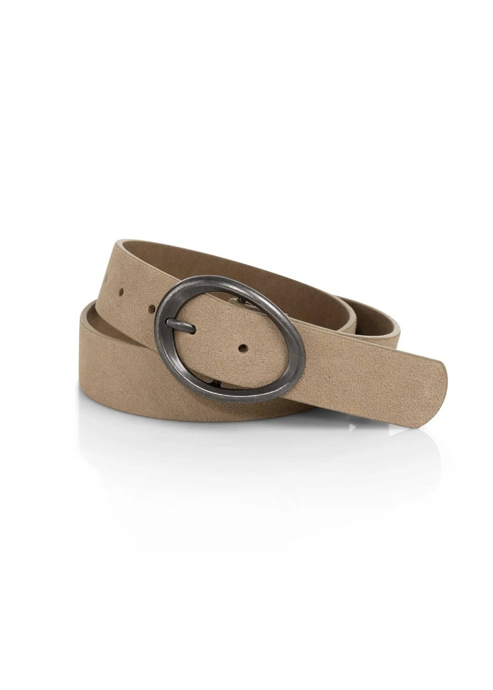 YAYA Yaya -  Suede Belt with Metal Buckle