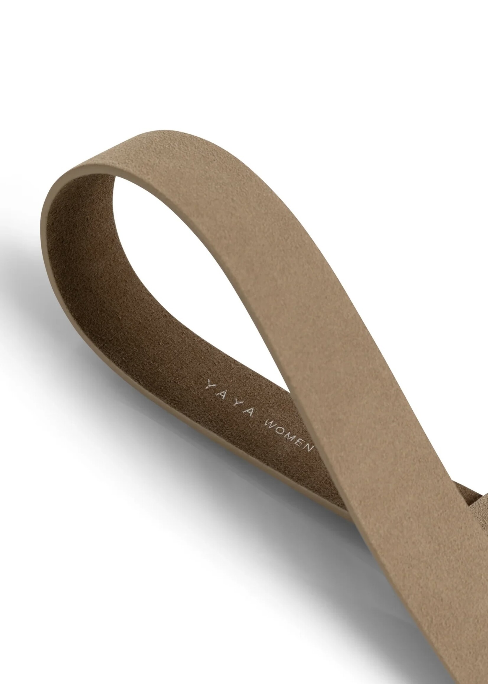 YAYA Yaya -  Suede Belt with Metal Buckle