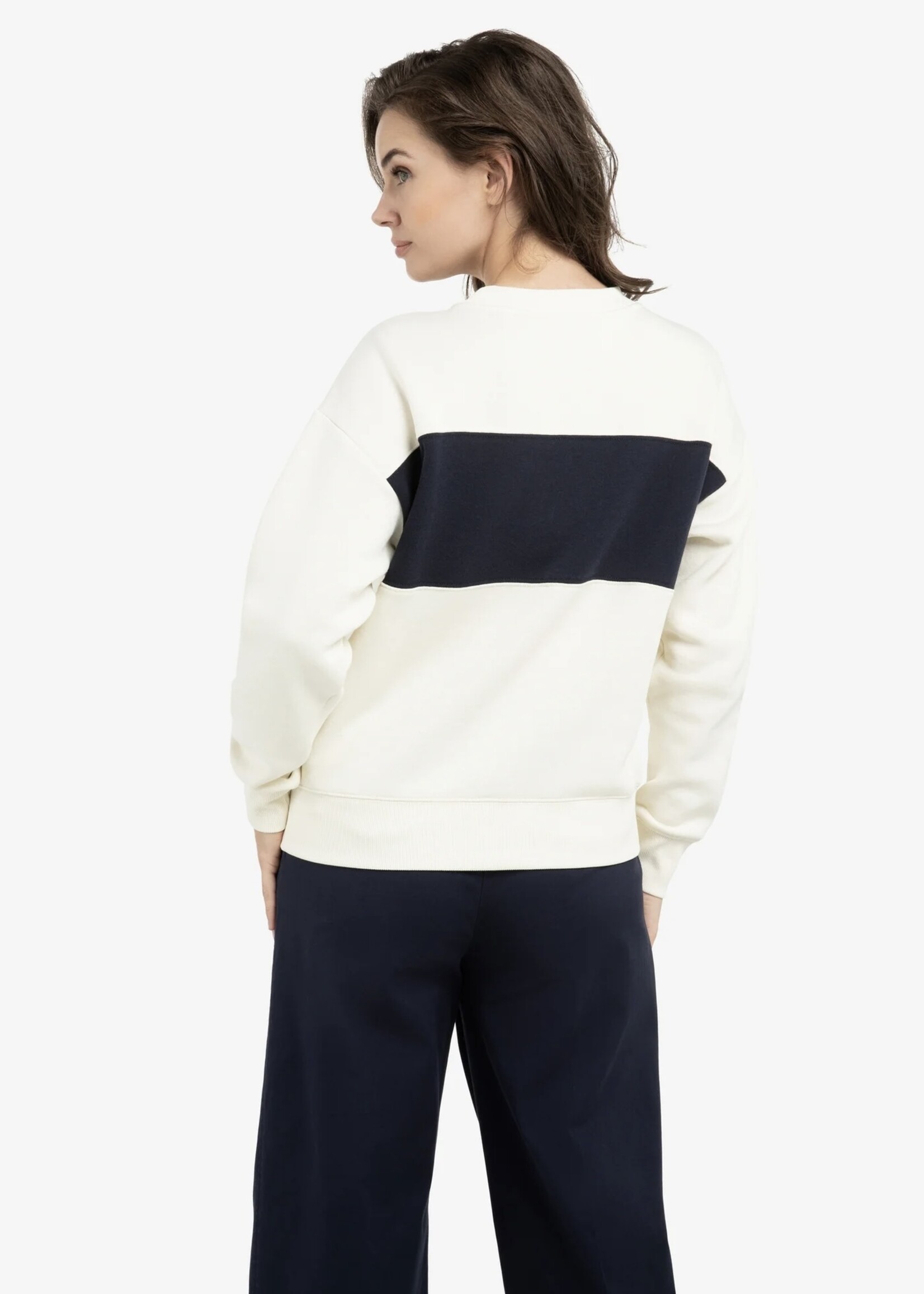 YAYA Yaya - Colorblock Sweatshirt with Art