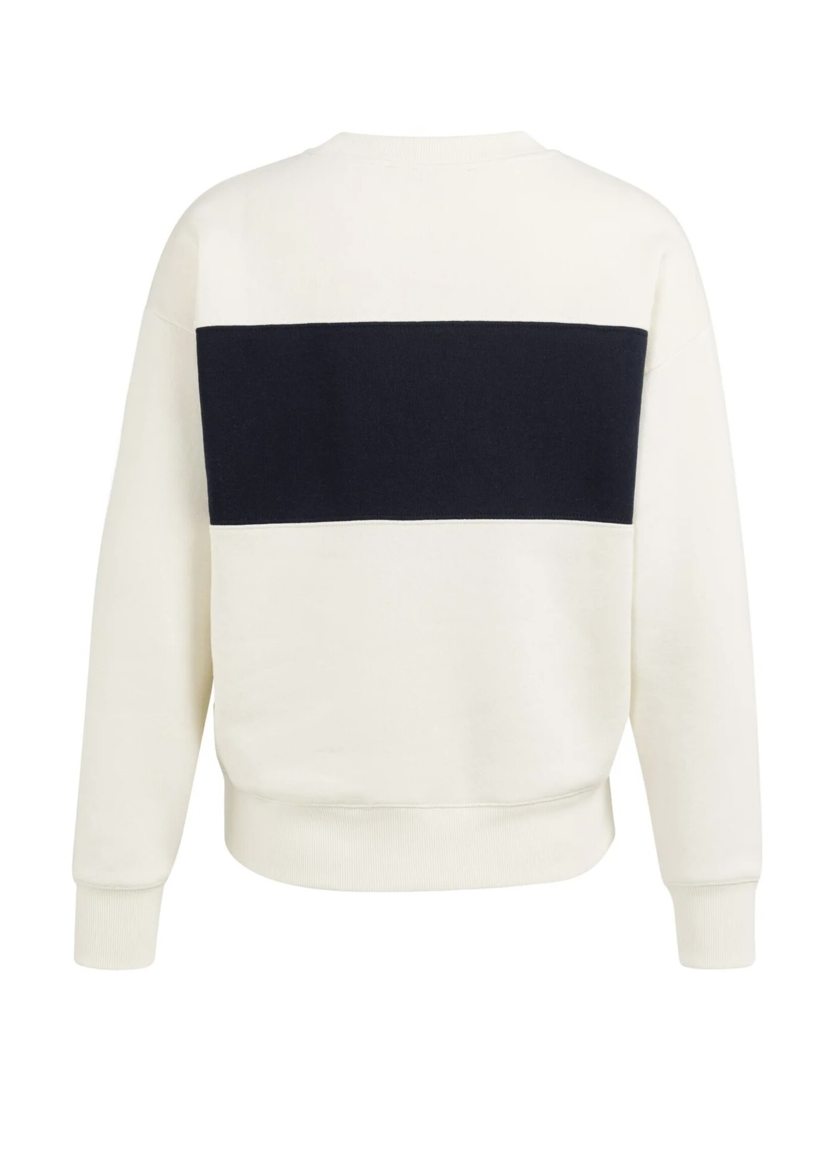 YAYA Yaya - Colorblock Sweatshirt with Art