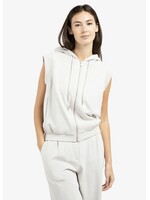 YAYA Yaya - Sleeveless Hoodie with Cords