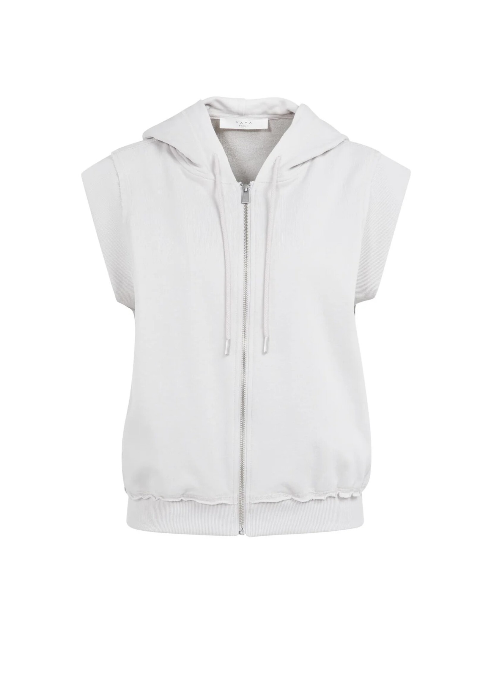 YAYA Yaya - Sleeveless Hoodie with Cords