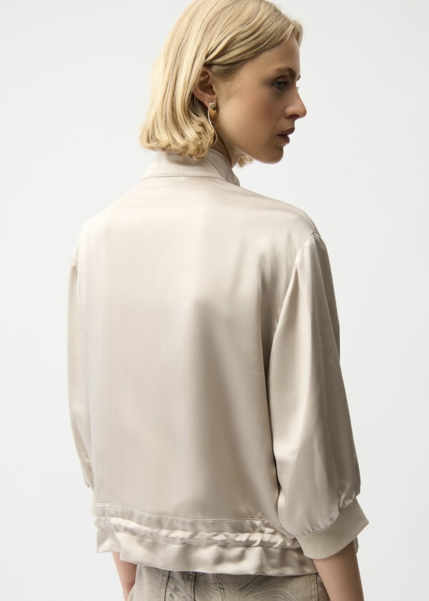 Joseph Ribkoff Joseph Ribkoff - Zipper Relaxed Fit Jacket Style 261913