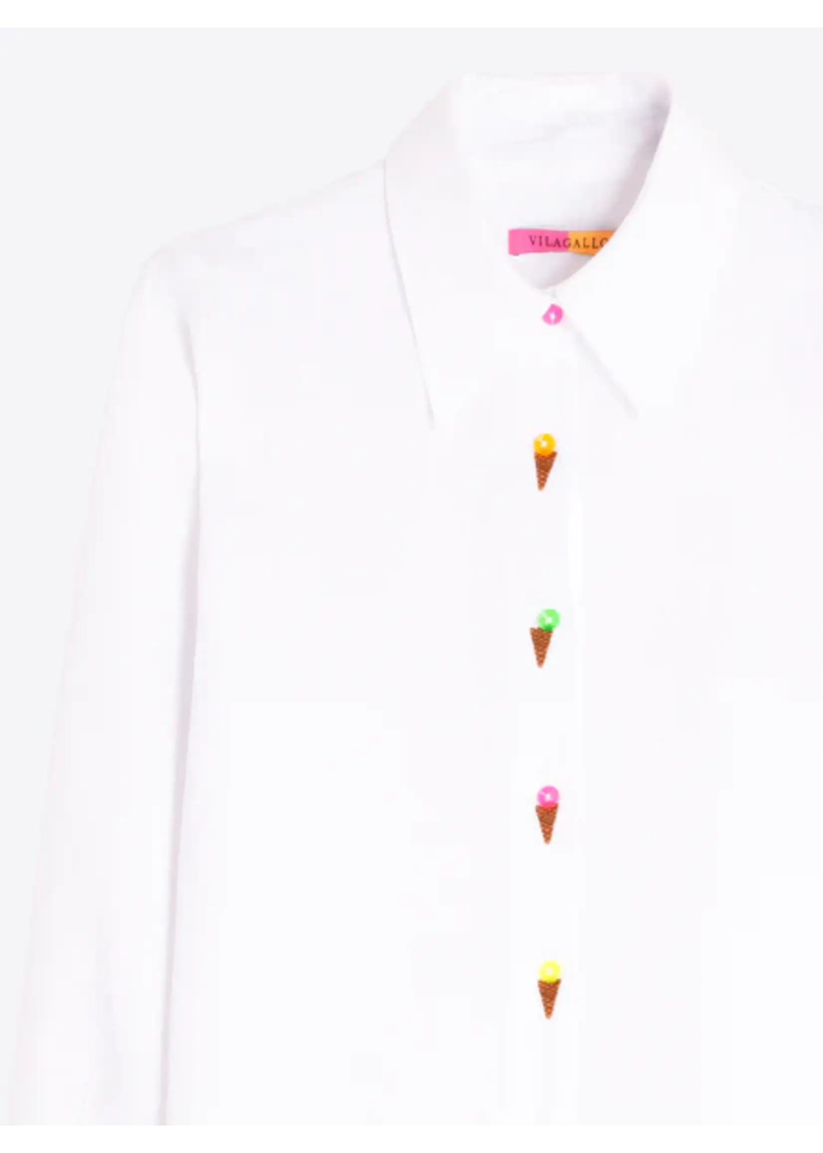 vilagallo VIlagallo - Ice Cream Button Shirt