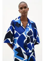 Joseph Ribkoff Joseph Ribkoff - Casual Abstract Button Shirt - 262154