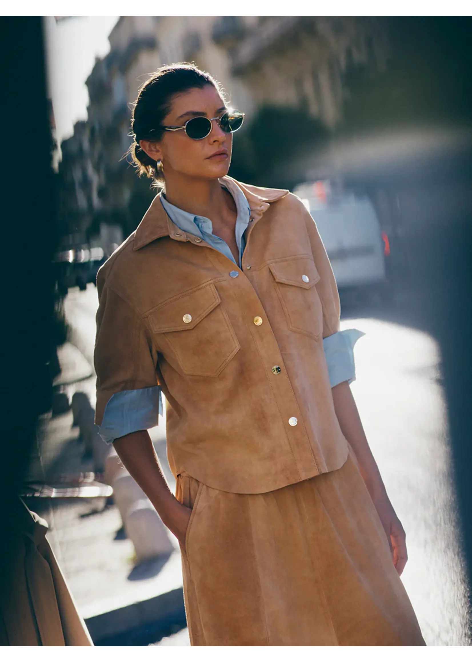 Mos Mosh Mos Mosh - Sigga Suede Shirt