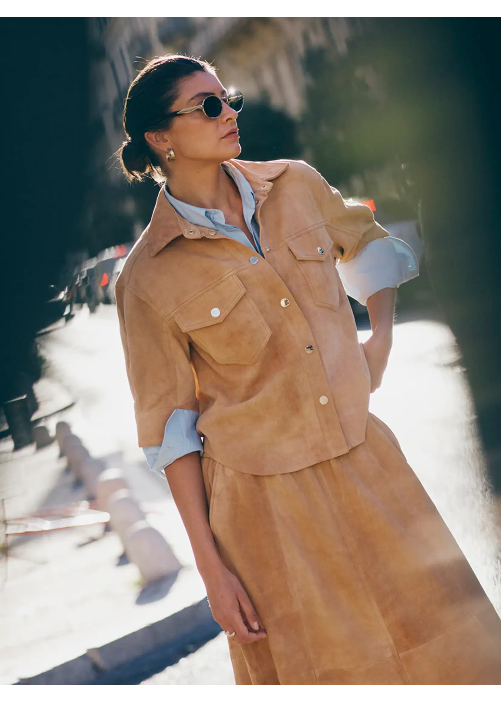 Mos Mosh Mos Mosh - Sigga Suede Shirt