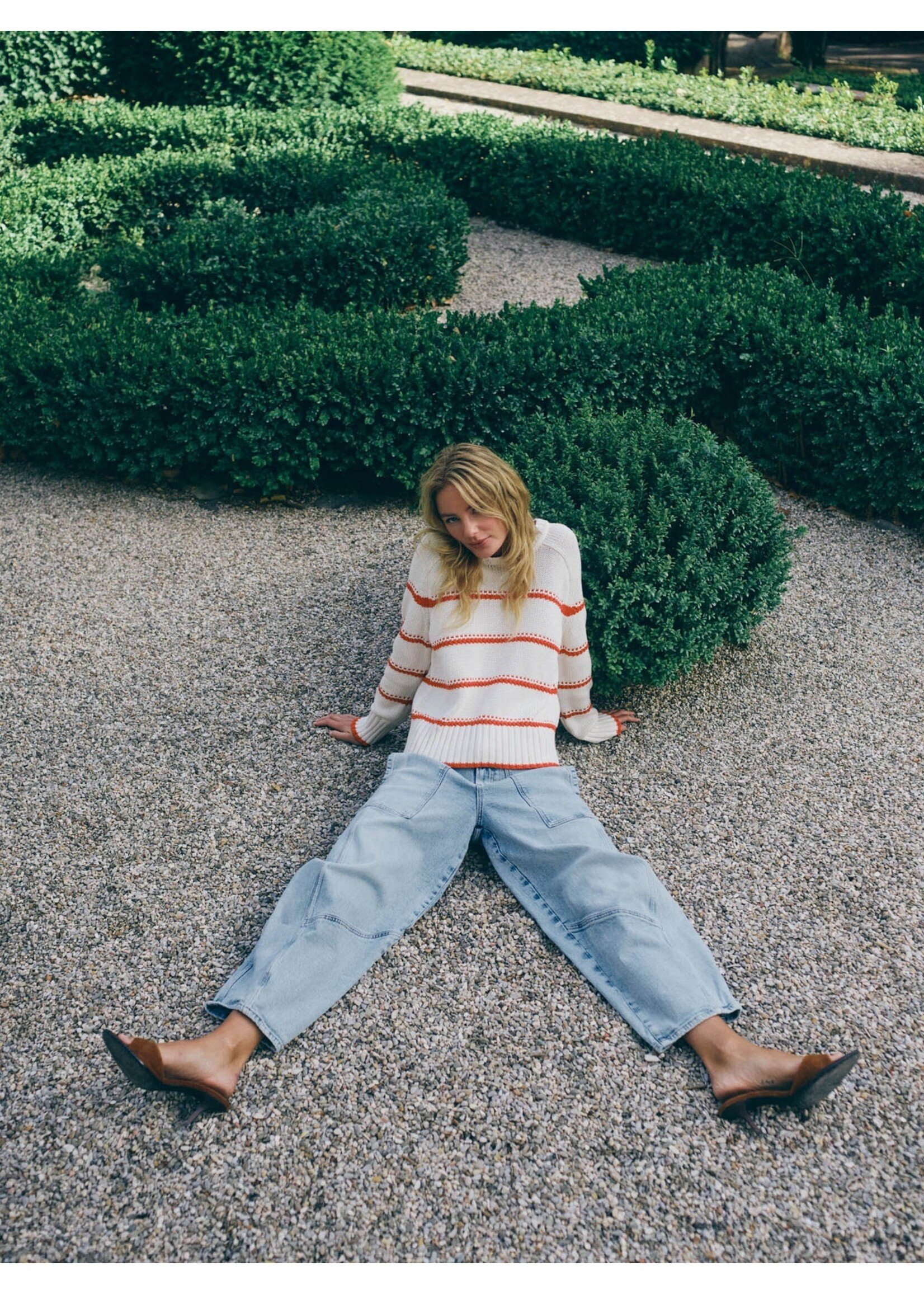 Mos Mosh Mos Mosh - Rola Bine Stripe Crewneck Knit