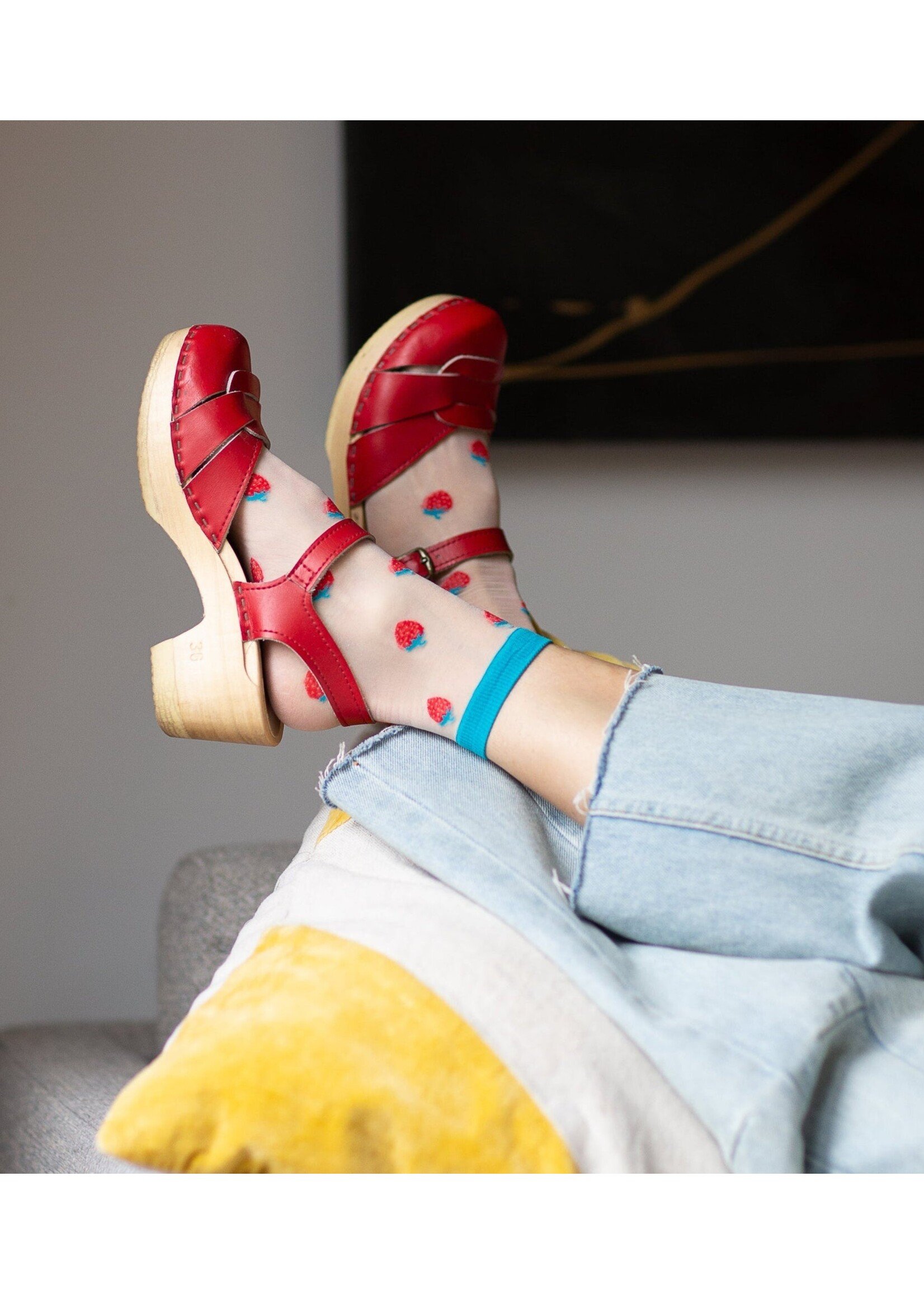 Unified Unified - Sheer Fruit Socks