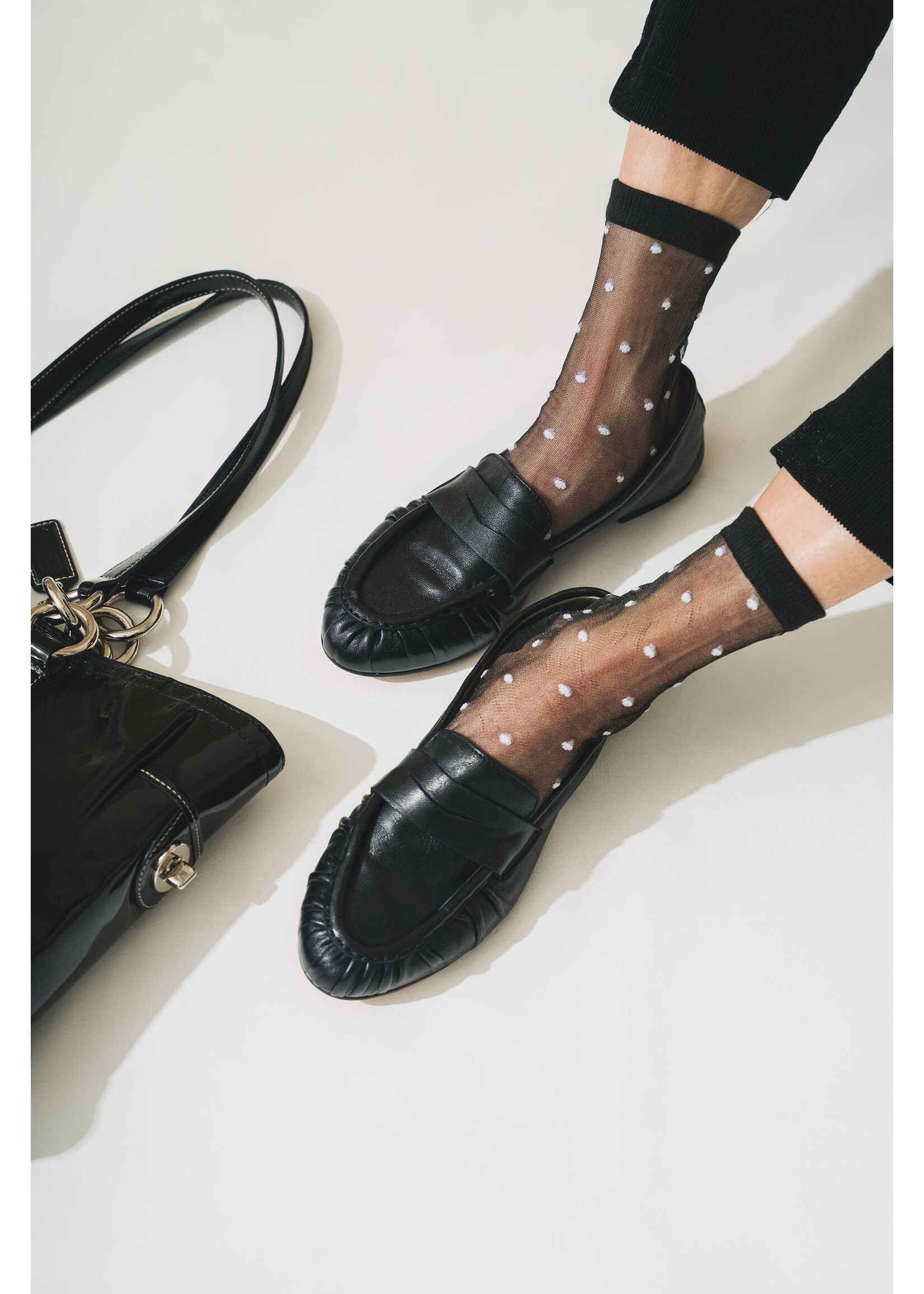 Unified Unified - Sheer Dots Socks