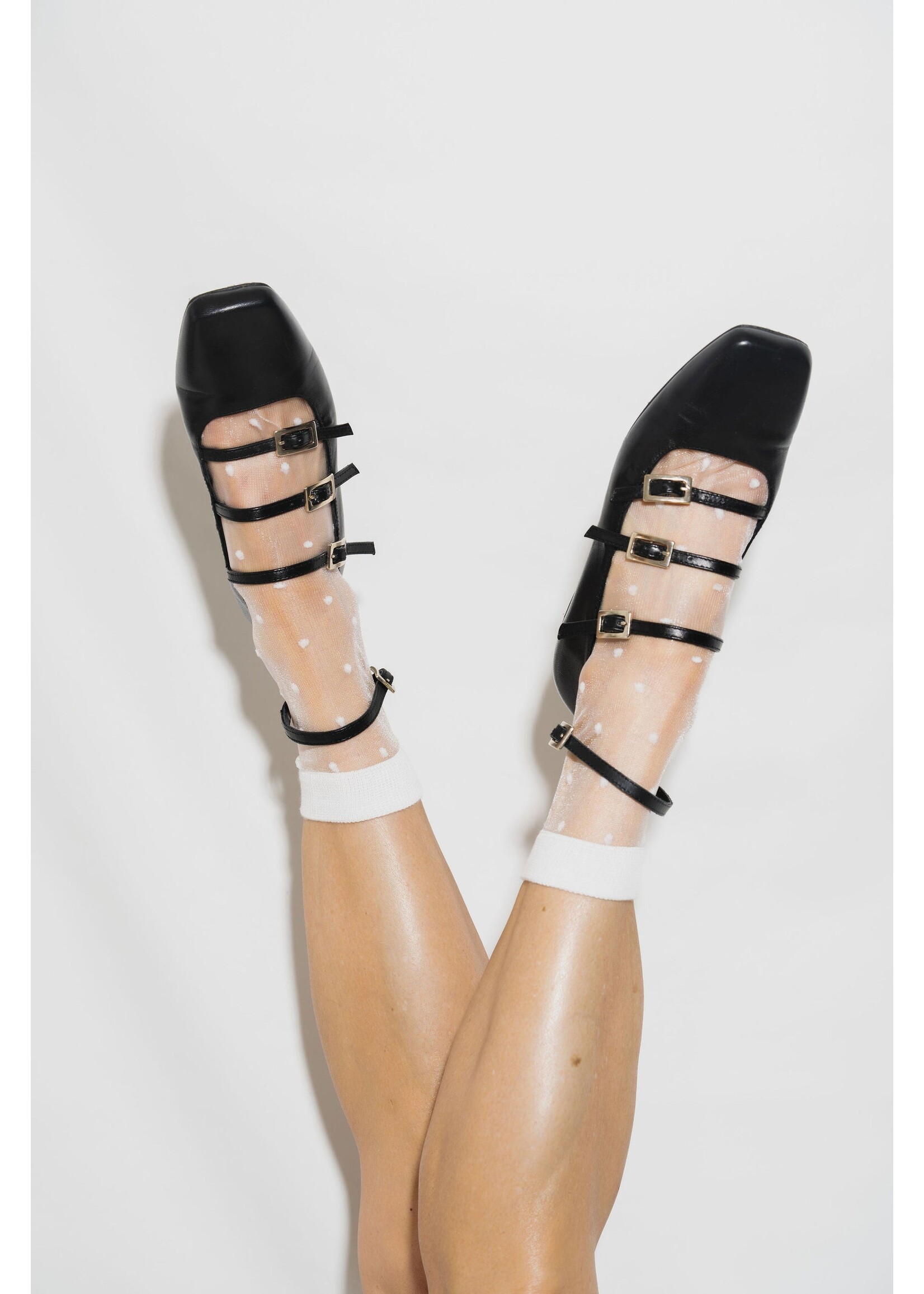 Unified Unified - Sheer Dots Socks