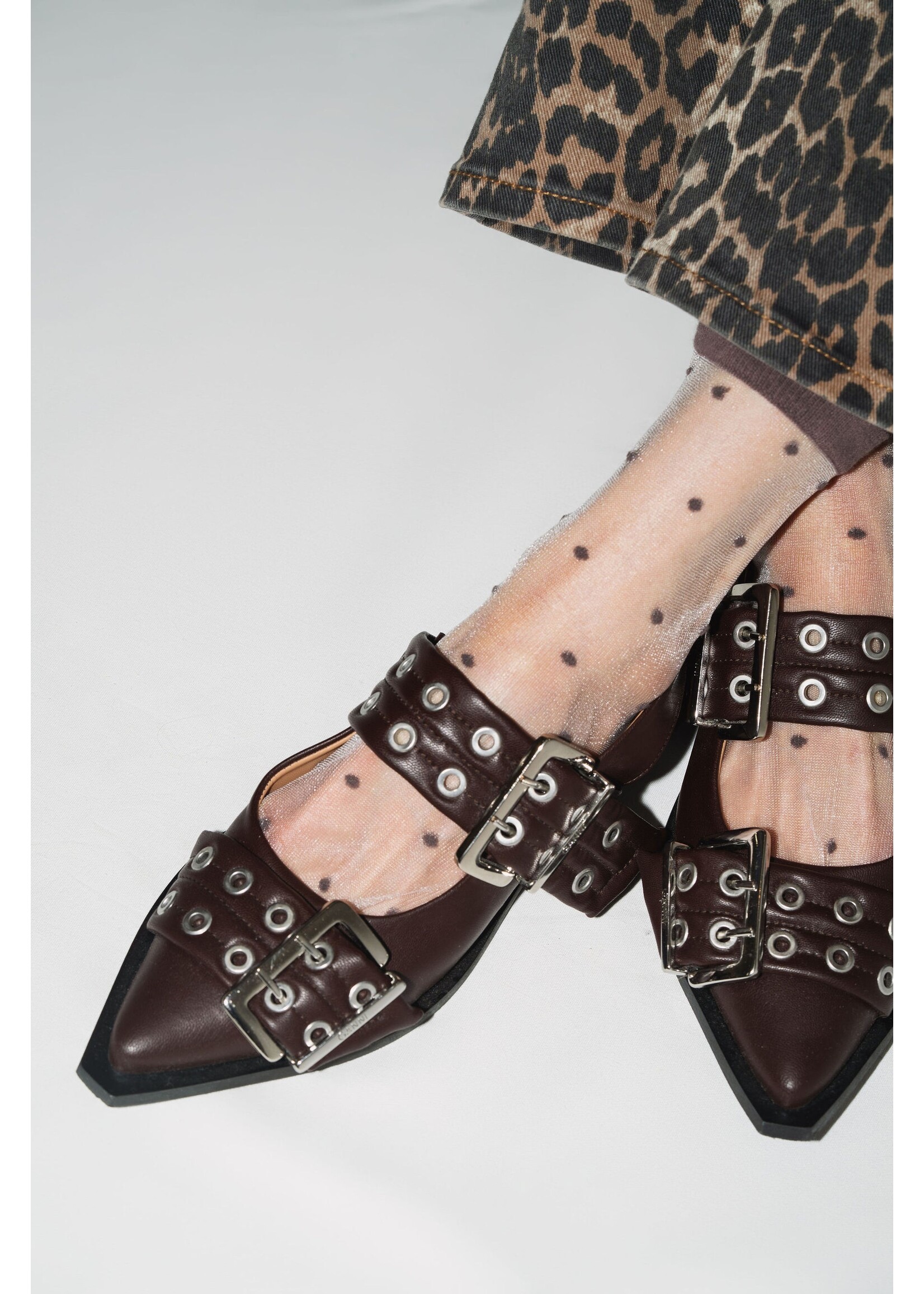 Unified Unified - Sheer Dots Socks