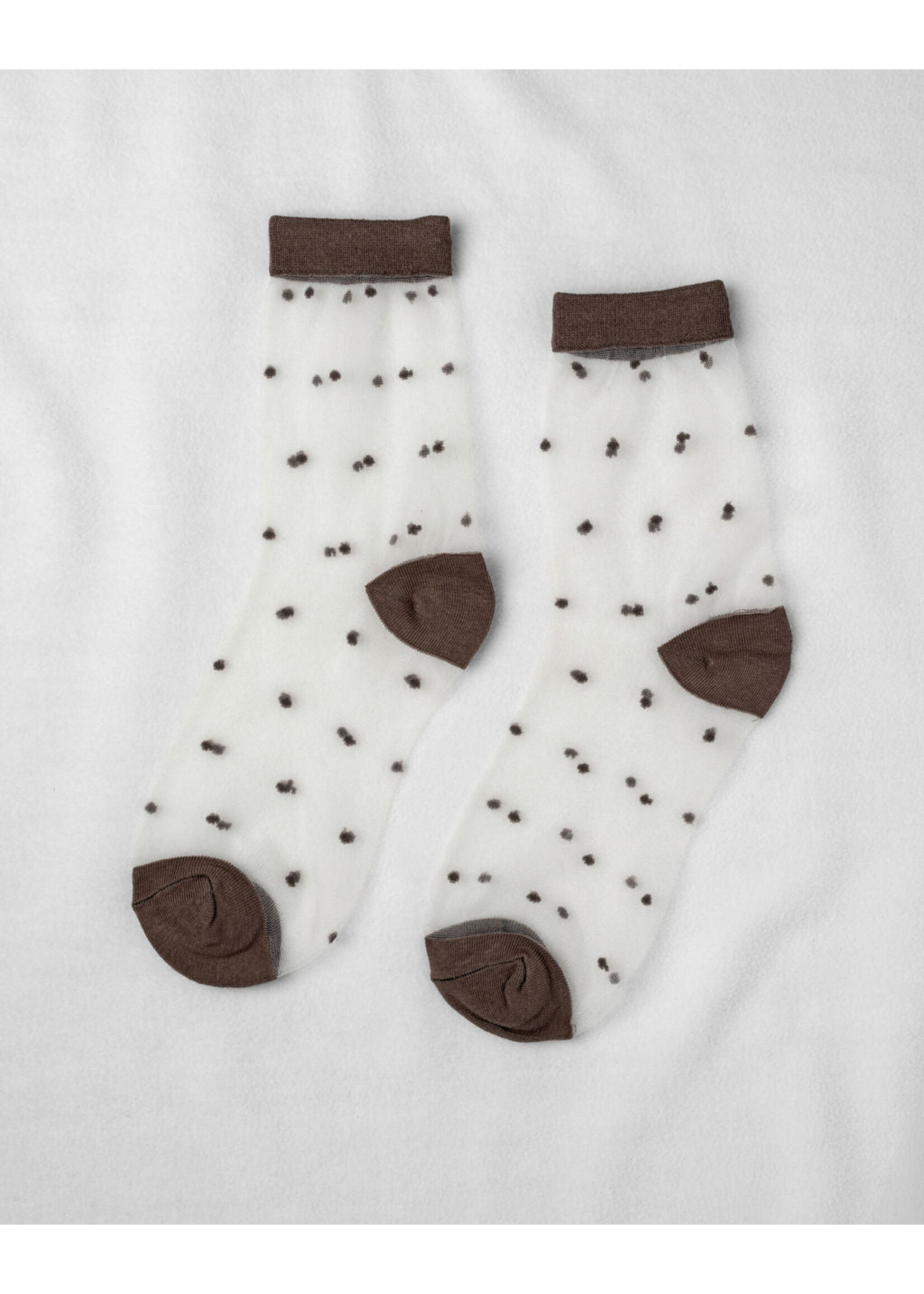 Unified Unified - Sheer Dots Socks