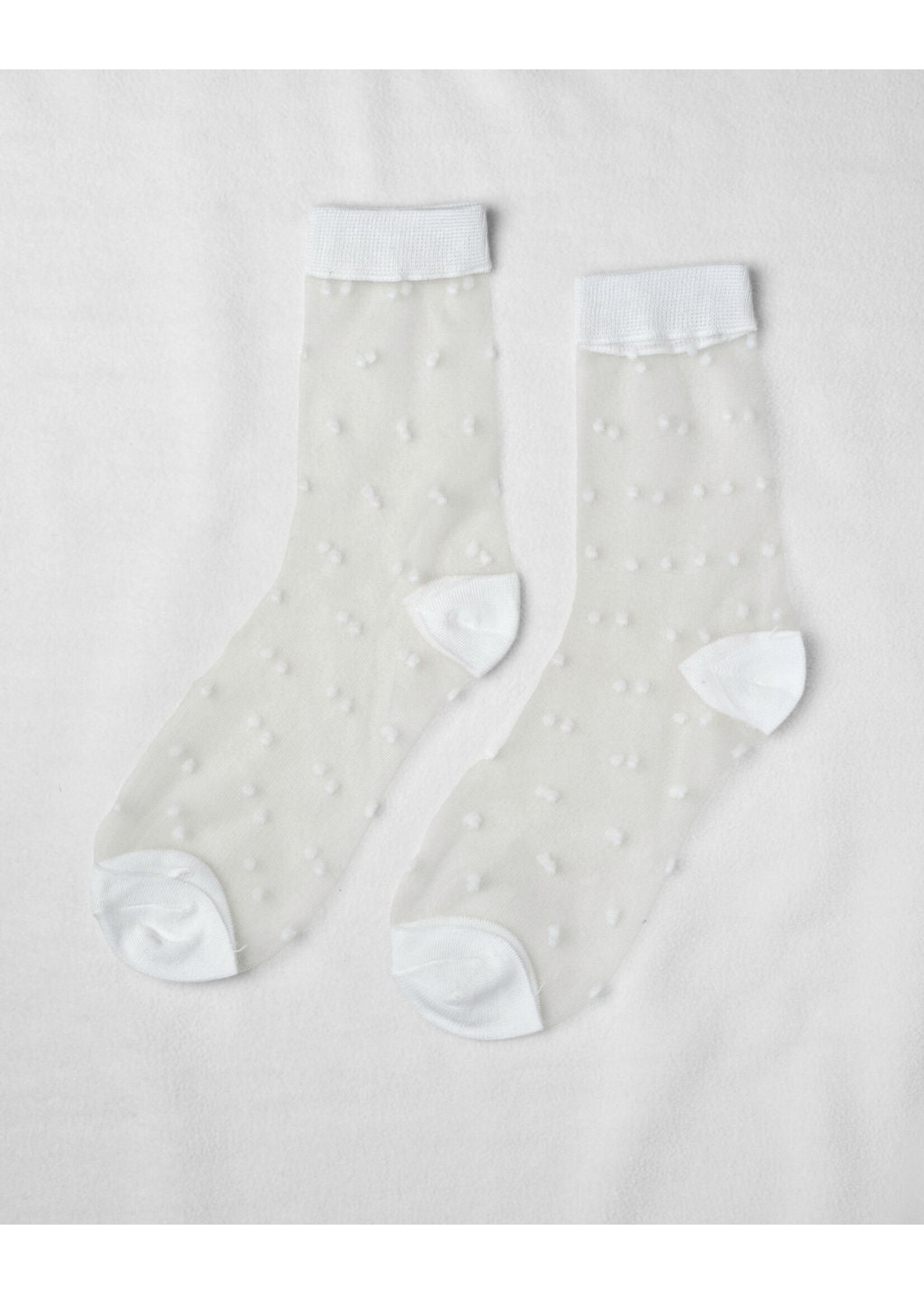 Unified Unified - Sheer Dots Socks