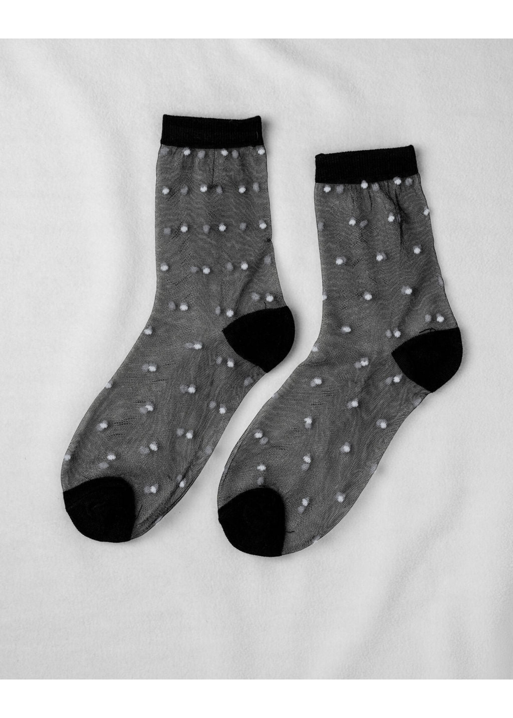Unified Unified - Sheer Dots Socks