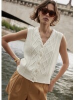 Varley Varley - Tatyana Cable Knit Vest