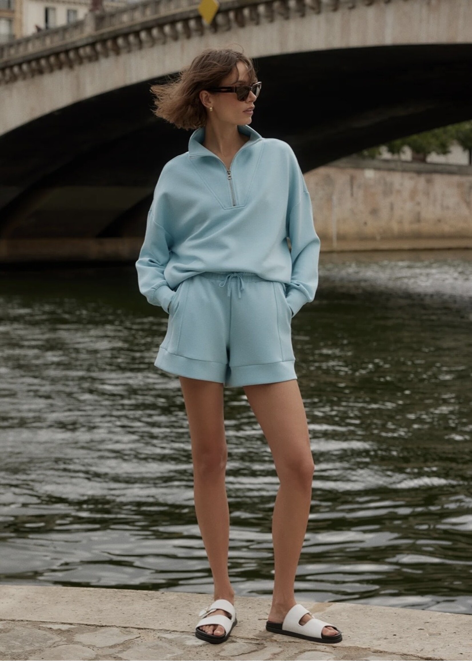 Varley Varley - Hawley Half Zip Sweat