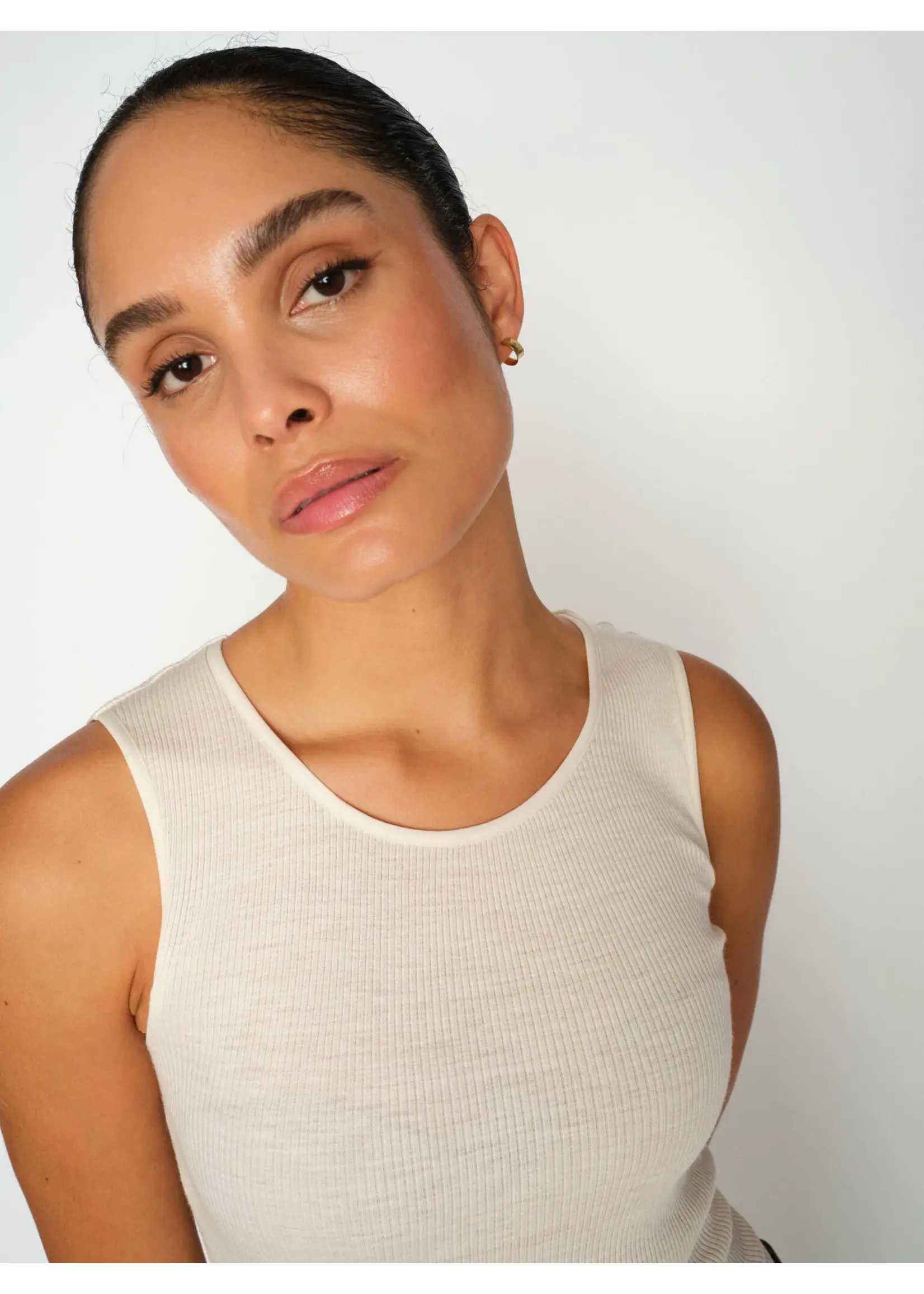 Mos Mosh Mos Mosh - Elaine Seamless Silk Tank Top