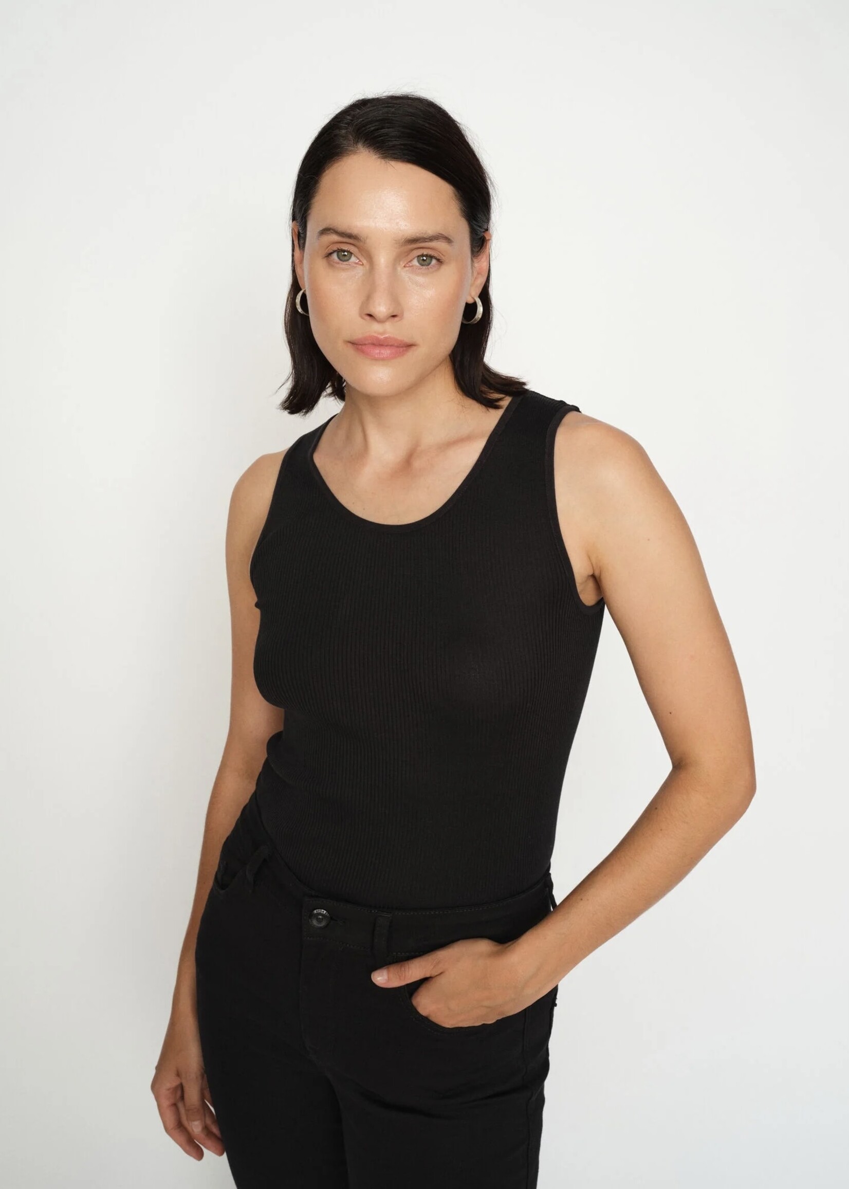 Mos Mosh Mos Mosh - Elaine Seamless Silk Tank Top