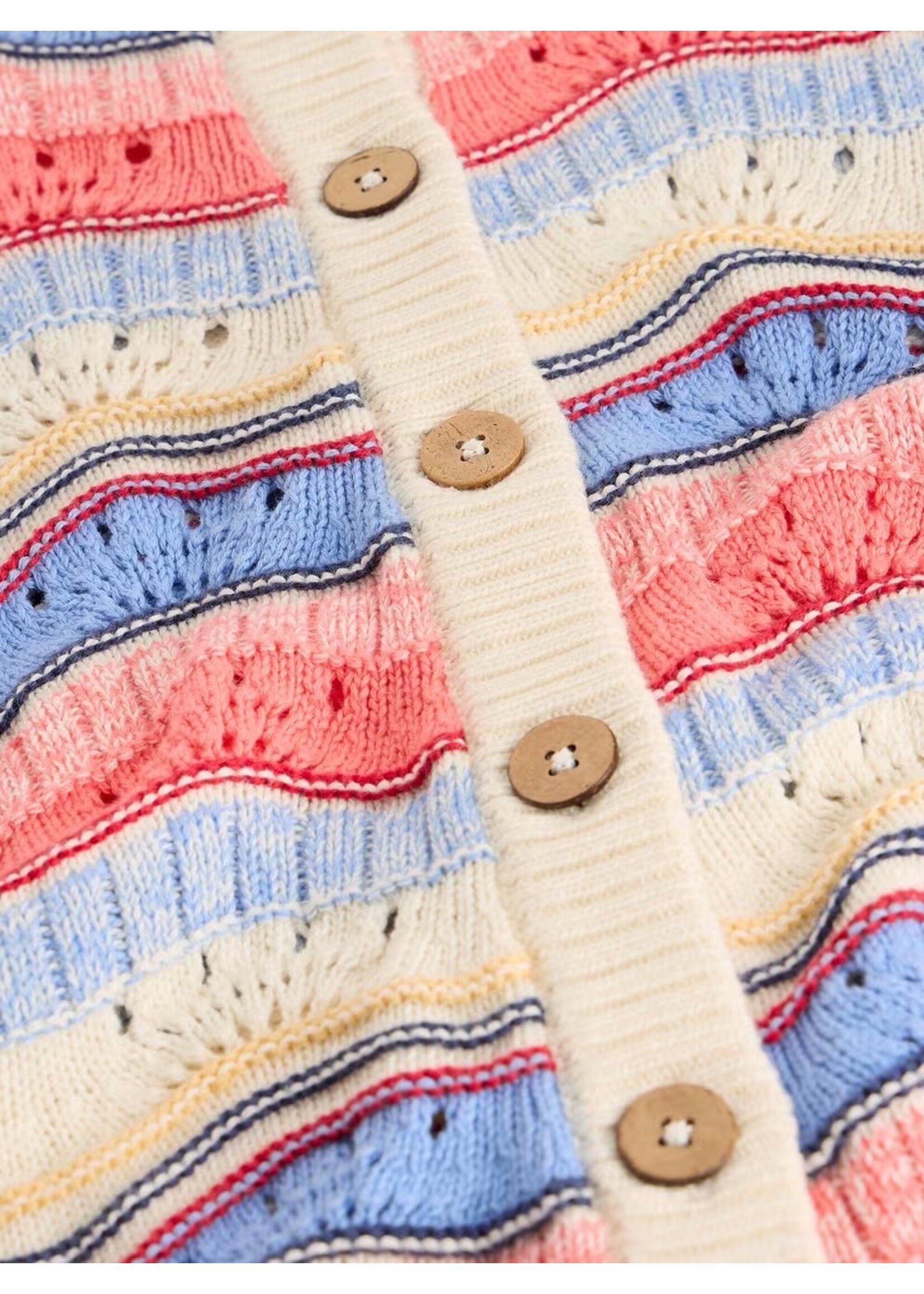 White Stuff Femme White Stuff - Isabella Wavy Cardi