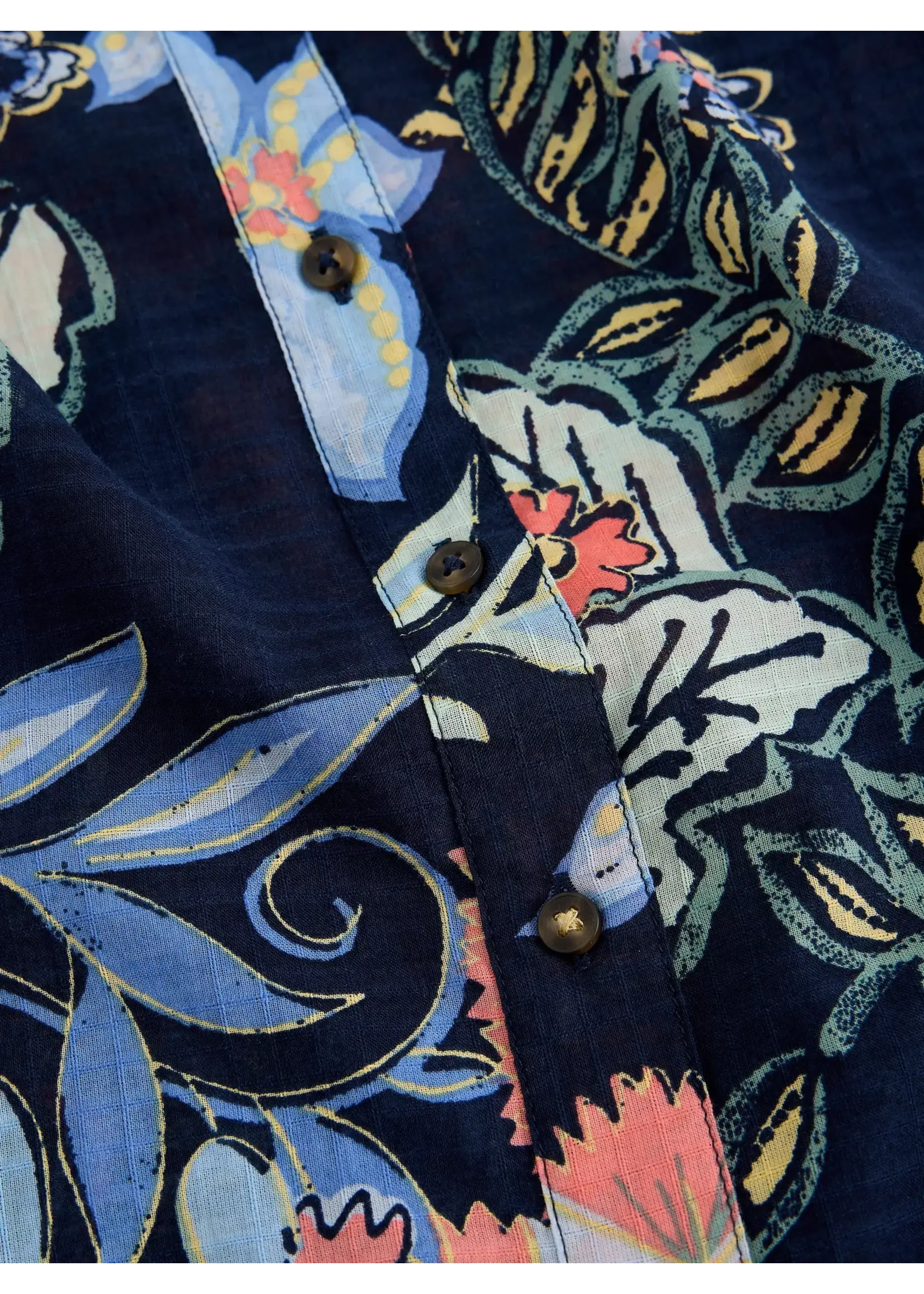 White Stuff Femme White Stuff - Orla Button Through Shirt